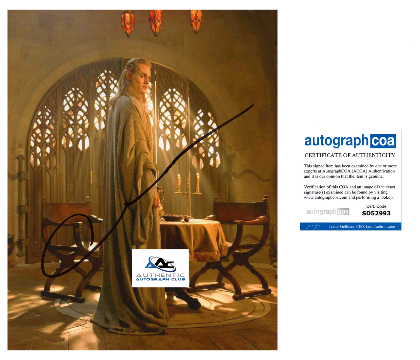 CHARLIE VICKERS AUTOGRAPH SIGNED 8X10 PHOTO GAME OF THRONES ACOA