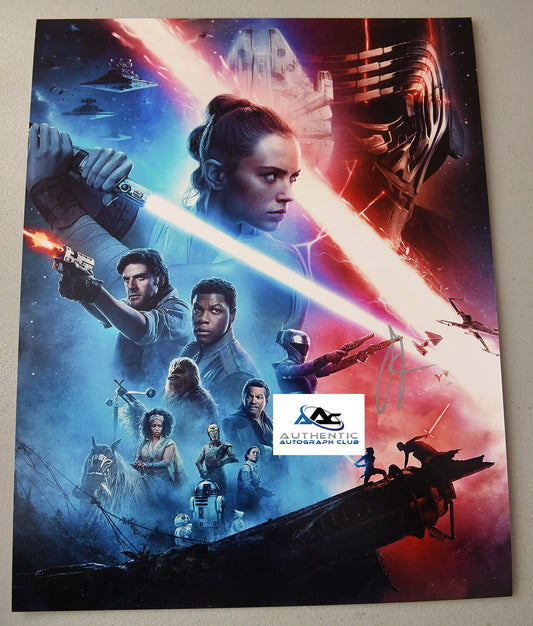JJ ABRAMS AUTOGRAPH SIGNED 11X14 PHOTO STAR WARS DIRECTOR COA