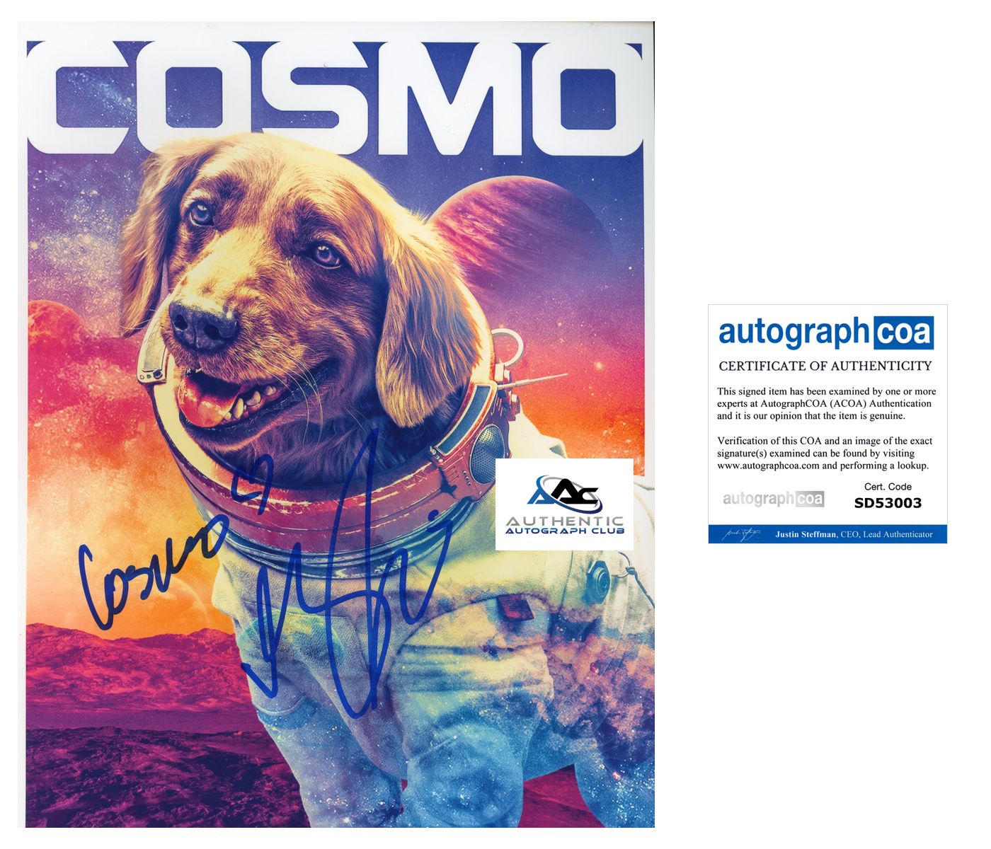 MARIA BAKALOVA AUTOGRAPH SIGNED 8X10 PHOTO COSMO GUARDIANS OF THE GALAXY ACOA