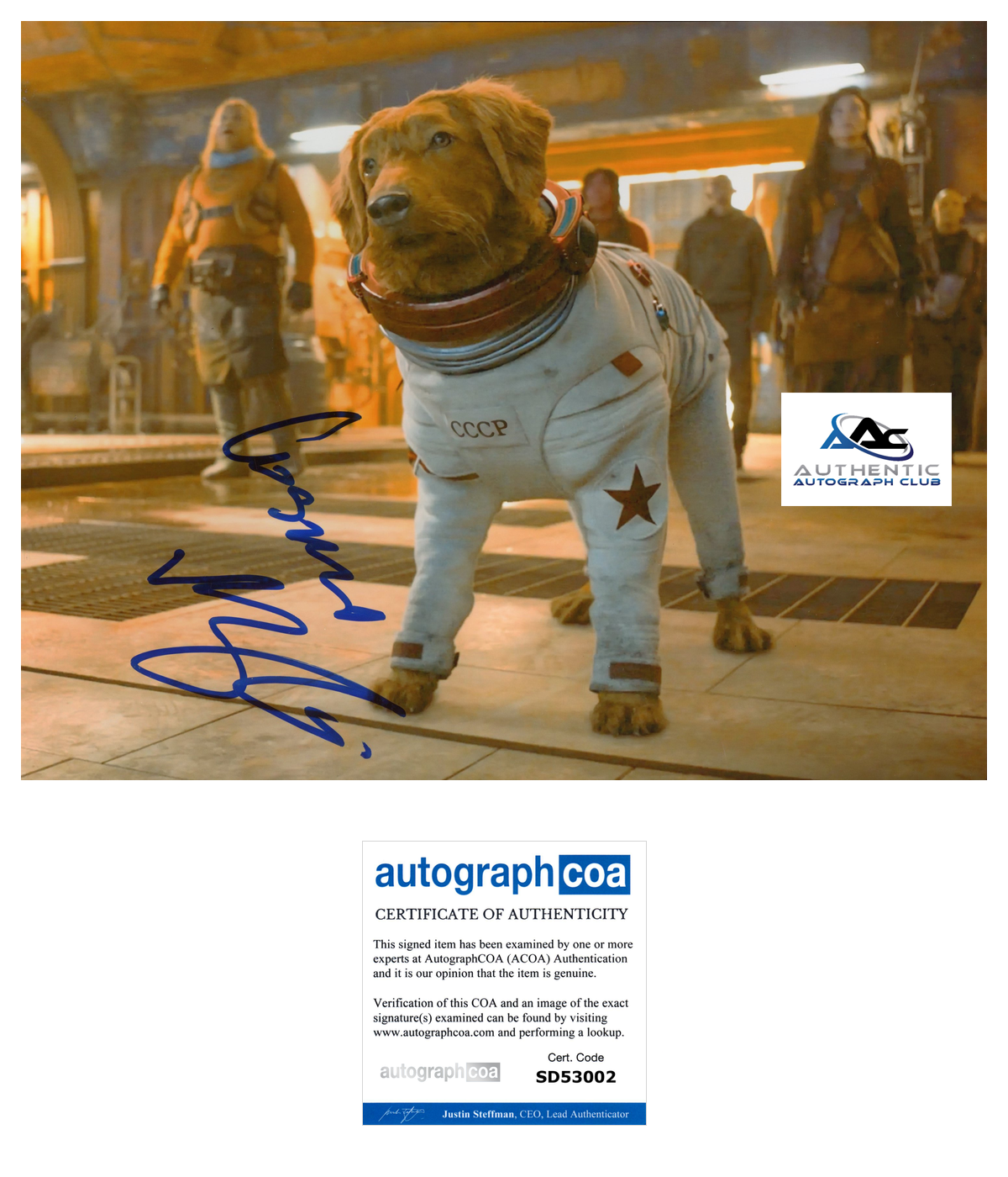 MARIA BAKALOVA AUTOGRAPH SIGNED 8X10 PHOTO COSMO GUARDIANS OF THE GALAXY ACOA