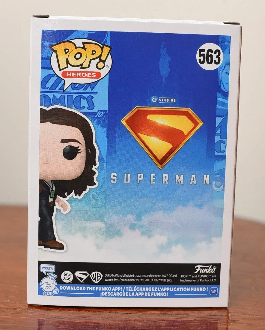 RACHEL BROSNAHAN AUTOGRAPH SIGNED LOIS LANE SUPERMAN FUNKO POP 563