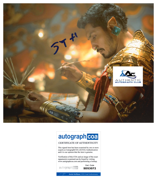 TENOCHE HUERTA AUTOGRAPH SIGNED 8X10 PHOTO BLACK PANTHER WAKANDA FOREVER ACOA