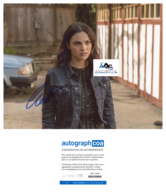 CAMILA MENDES AUTOGRAPH SIGNED 8X10 PHOTO RIVERDALE ACOA