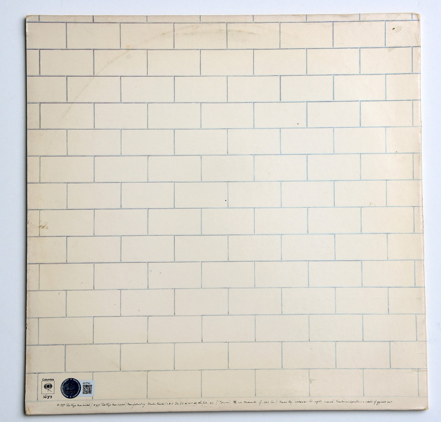 ROGER WATERS AUTOGRAPH SIGNED THE WALL VINYL RECORD BAS BECKETT LOA