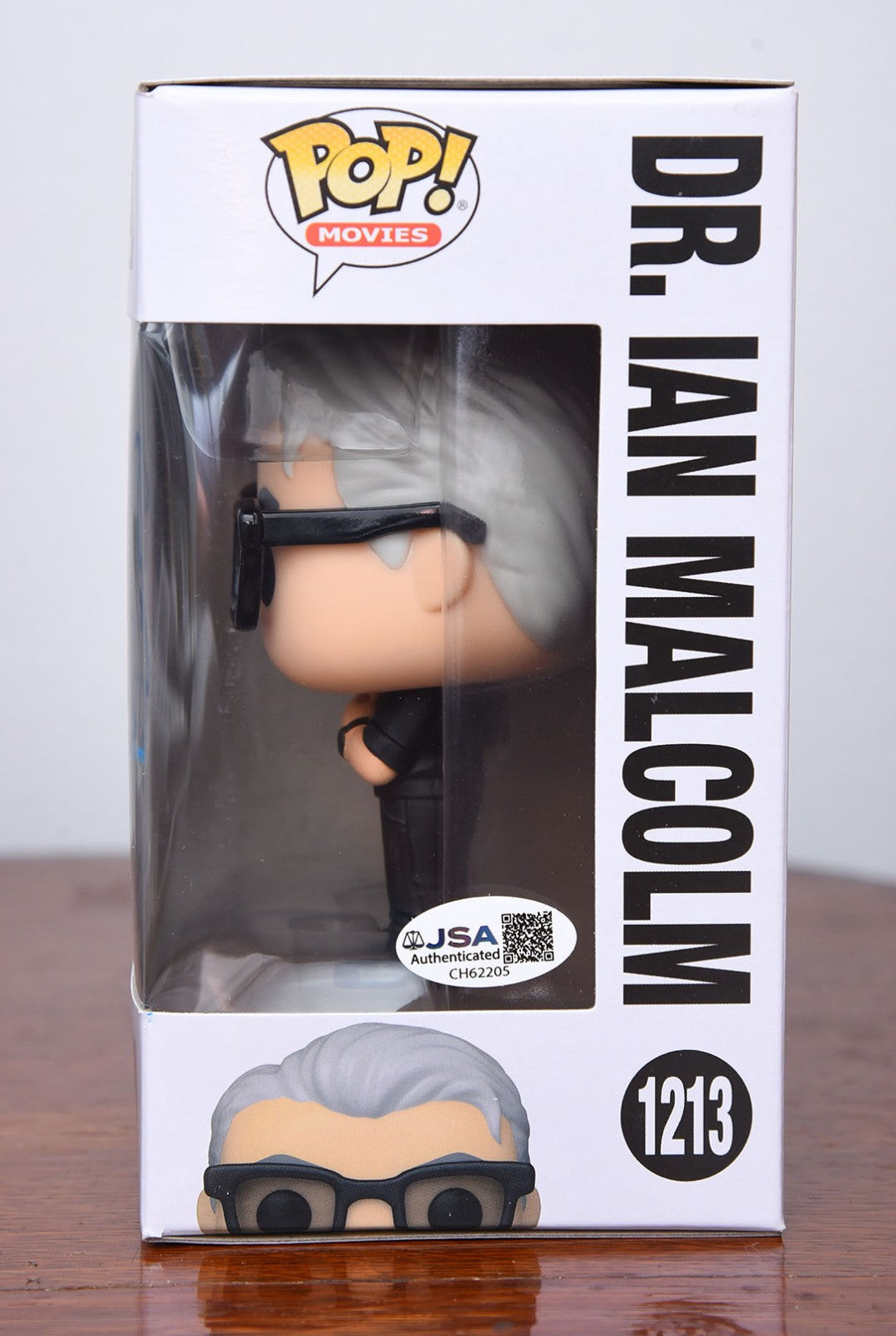 JEFF GOLDBLUM AUTOGRAPH SIGNED FUNKO POP JURASSIC WORLD JSA DR IAN MALCOLM COA