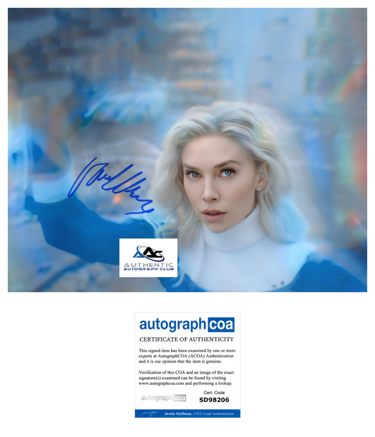 VANESSA KIRBY AUTOGRAPH SIGNED 8x10 PHOTO THE FANTSTIC FOUR SUE STORM ACOA