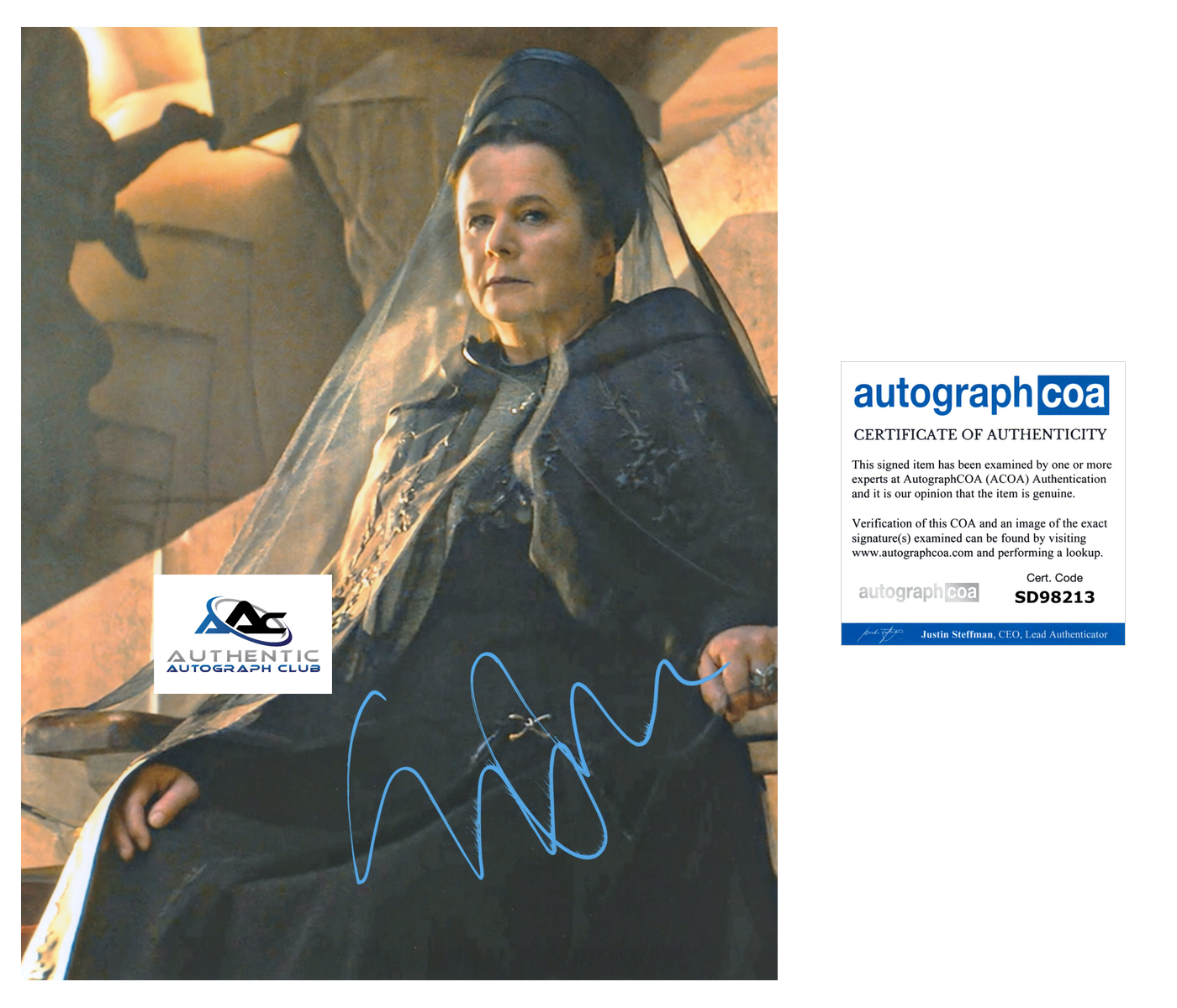 EMILY WATSON AUTOGRAPH SIGNED 8x10 PHOTO ACOA