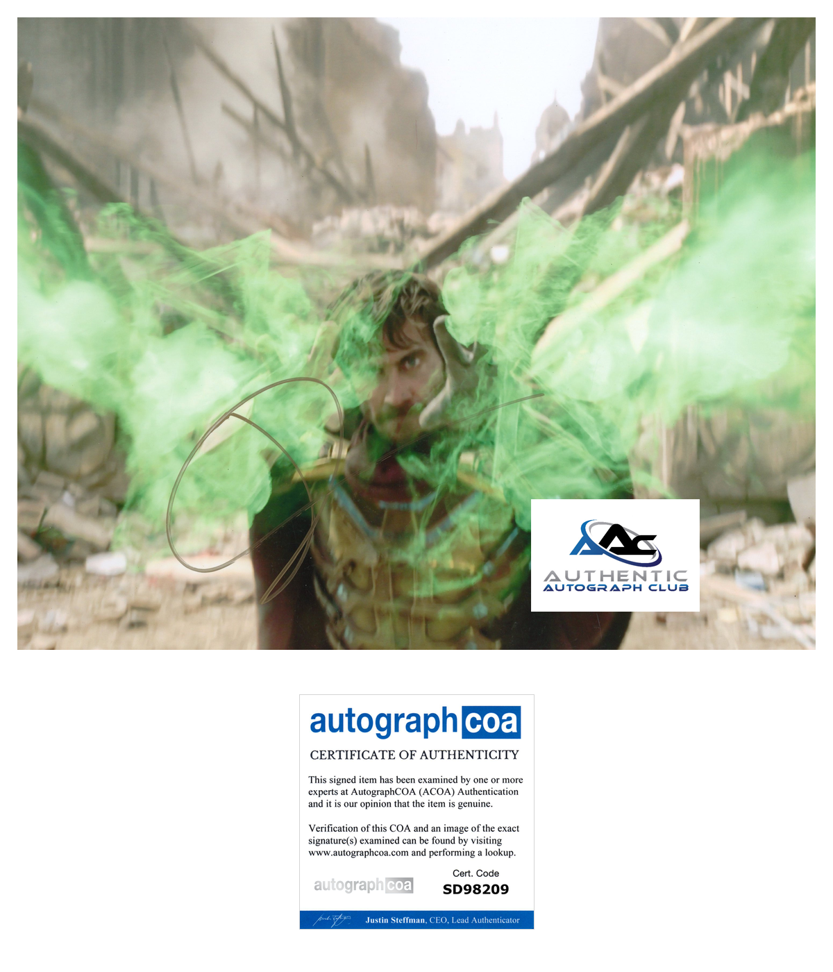JAKE GYLLENHAAL AUTOGRAPH SIGNED 8x10 PHOTO MARVEL MYSTERIO ACOA