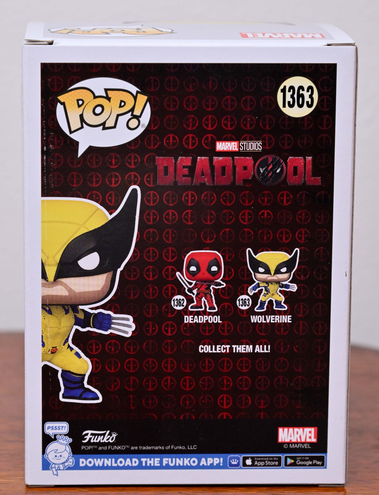 HUGH JACKMAN AUTOGRAPH SIGNED WOLVERING DEADPOOL FUNKO POP MARVEL BECKETT BAS