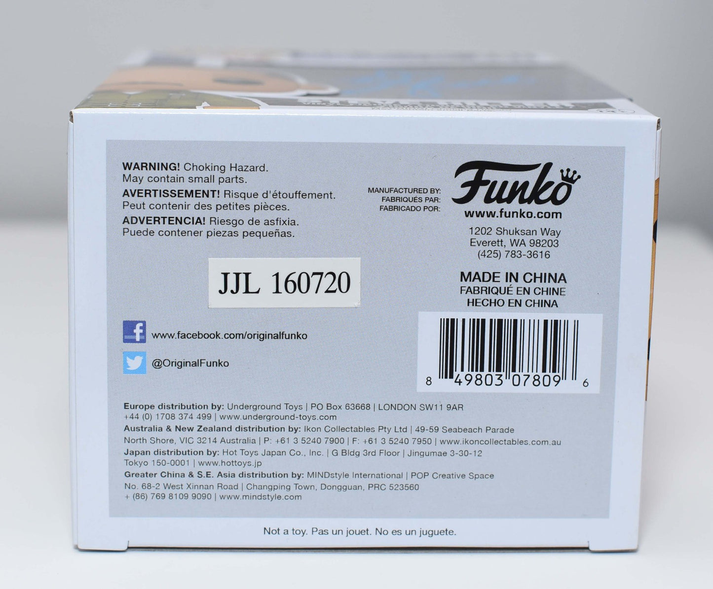 WILL SMITH AUTOGRAPH SIGNED INDEPENDENCE DAY FUNKO POP 281 BECKETT BAS