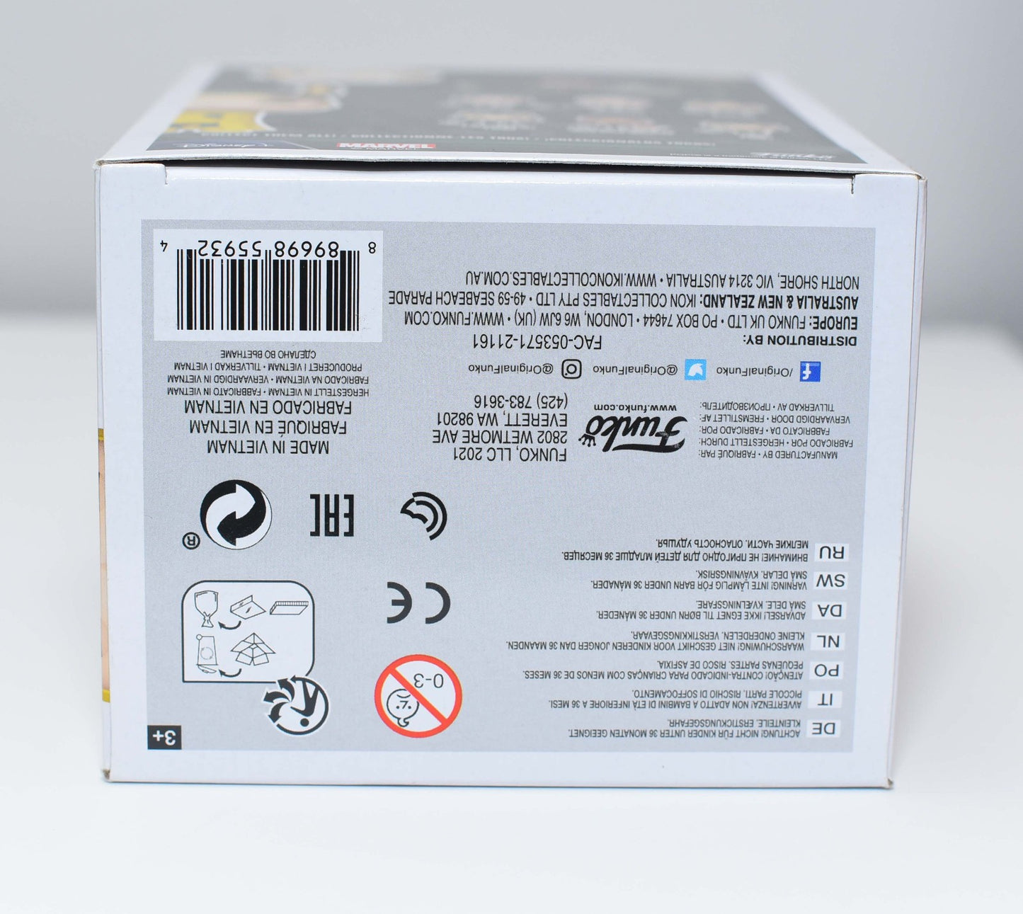 TOM HIDDLESTON AUTOGRAPH SIGNED MARVEL THOR LOKI FUNKO POP 902 BECKETT BAS