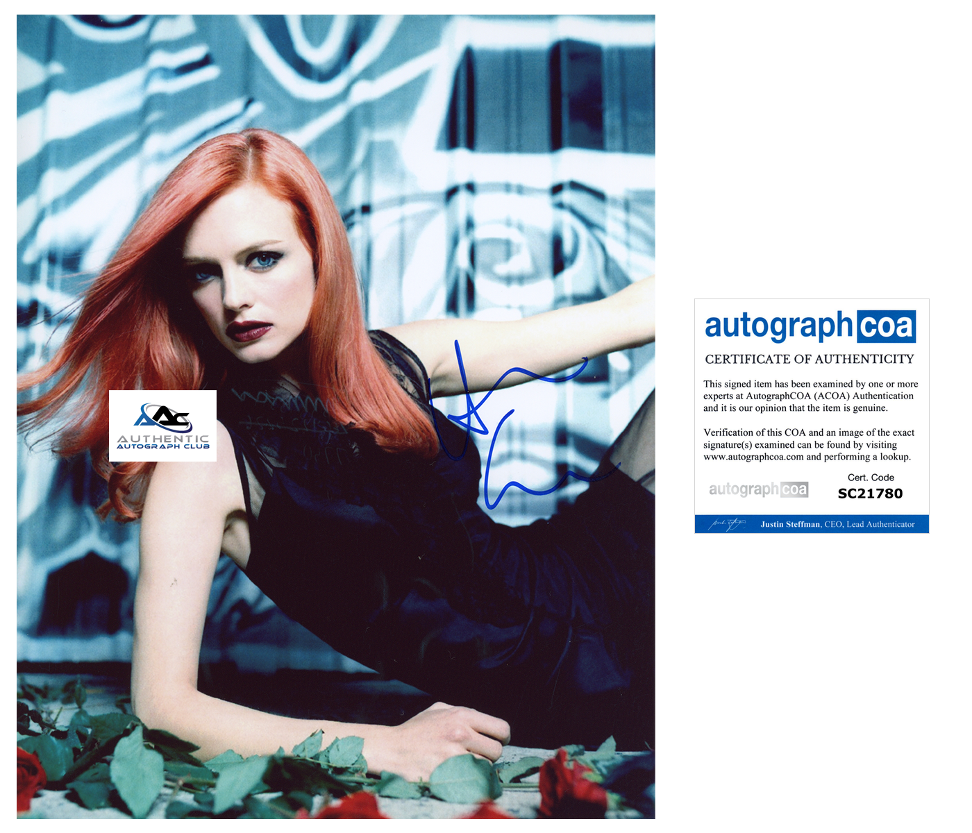 HEATHER GRAHAM AUTOGRAPH SIGNED 8x10 PHOTO ACOA