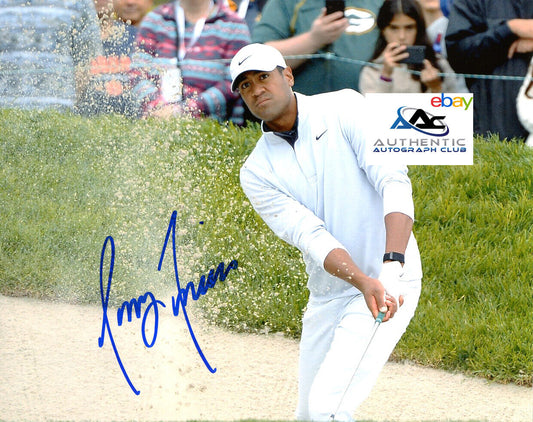 TONY FINAU AUTOGRAPH SIGNED 8x10 PHOTO PGA PROFESSIONAL GOLFER COA