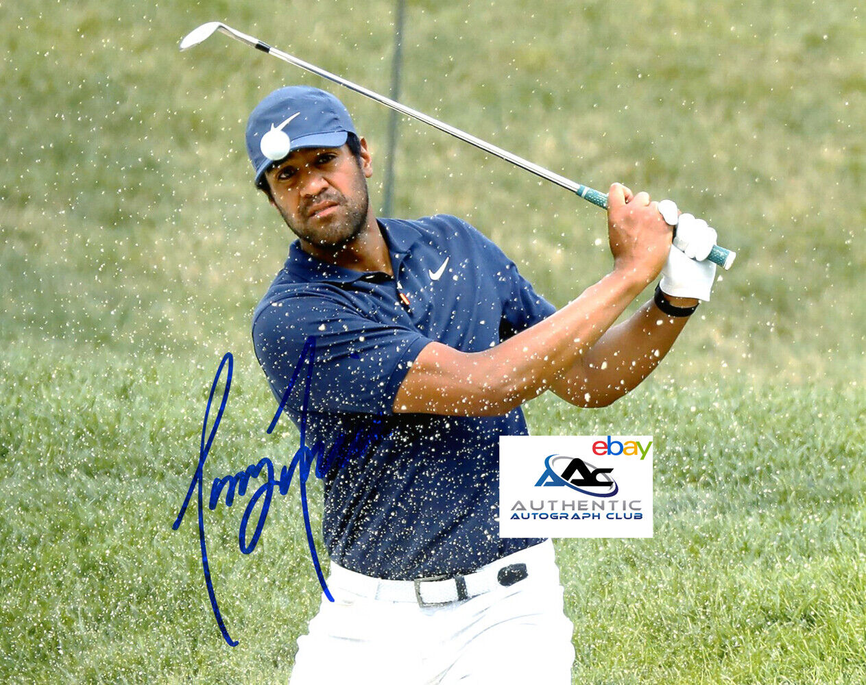 TONY FINAU AUTOGRAPH SIGNED 8x10 PHOTO PGA PROFESSIONAL GOLFER COA