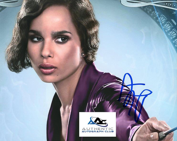 ZOE KRAVITZ AUTOGRAPH SIGNED 8x10 PHOTO FANTASTIC BEASTS COA