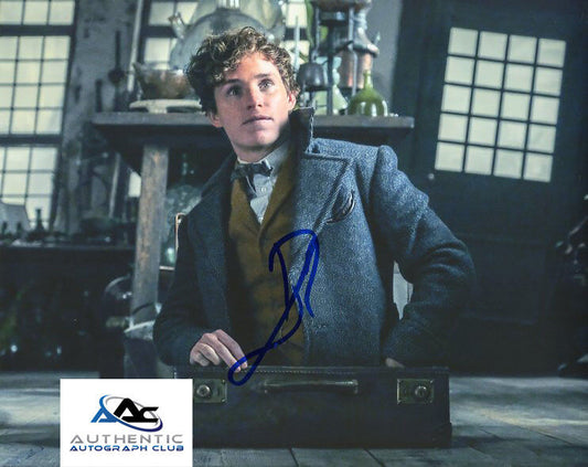 EDDIE REDMAYNE AUTOGRAPH SIGNED 8x10 PHOTO NEWT SCAMANDER FANTASTIC BEASTS COA