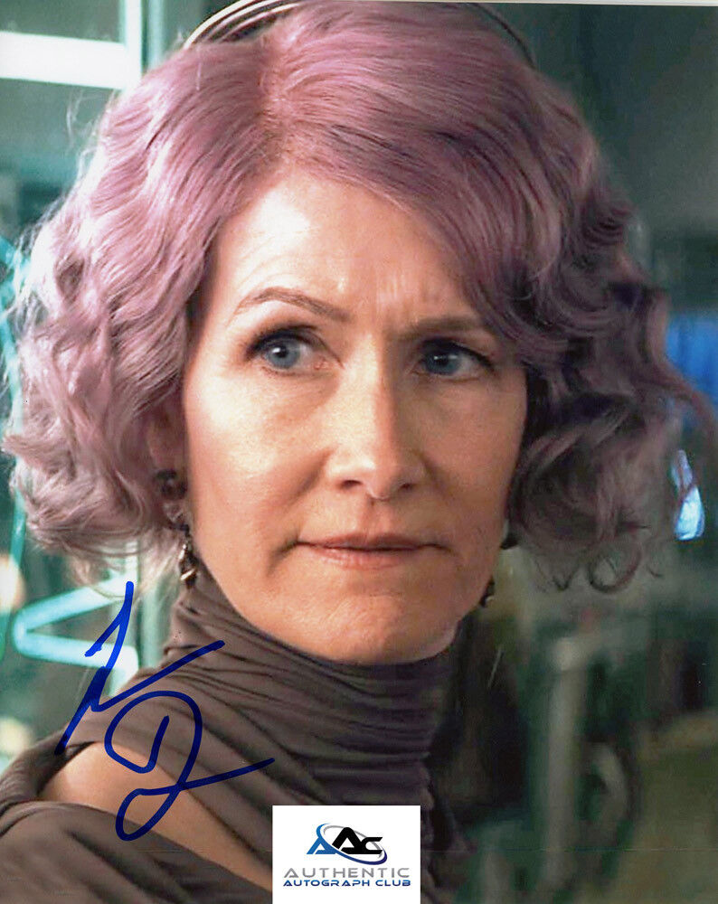 LAURA DERN AUTOGRAPH SIGNED 8X10 PHOTO STAR WARS THE LAST JEDI COA