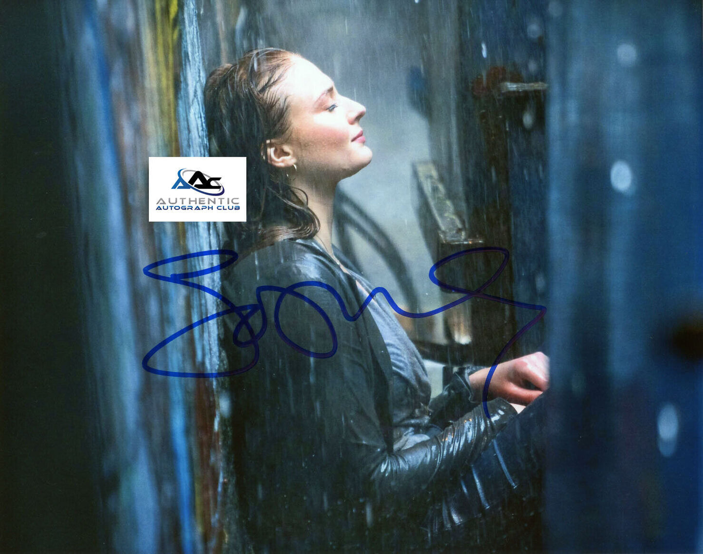 SOPHIE TURNER AUTOGRAPH SIGNED 8x10 PHOTO X-MEN XMEN GAME OF THRONES COA