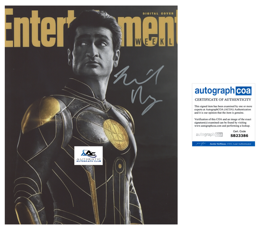 KUMAIL NANJIANI AUTOGRAPH SIGNED 11x14 PHOTO ACOA