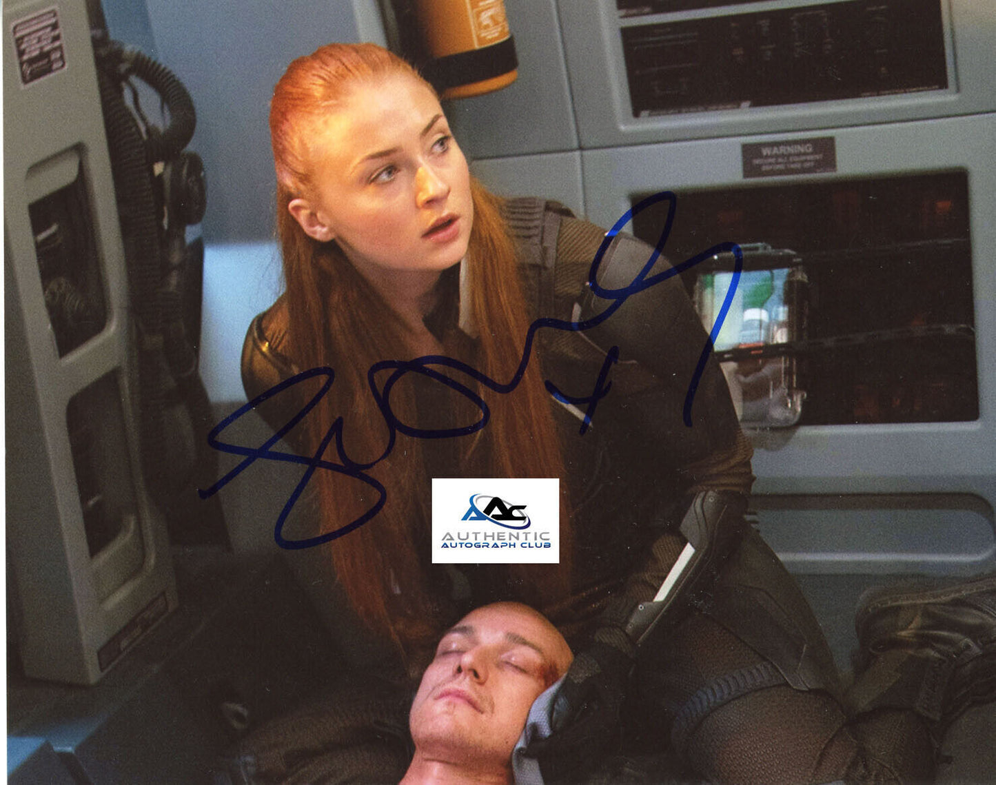 SOPHIE TURNER AUTOGRAPH SIGNED 8x10 PHOTO X-MEN XMEN GAME OF THRONES COA