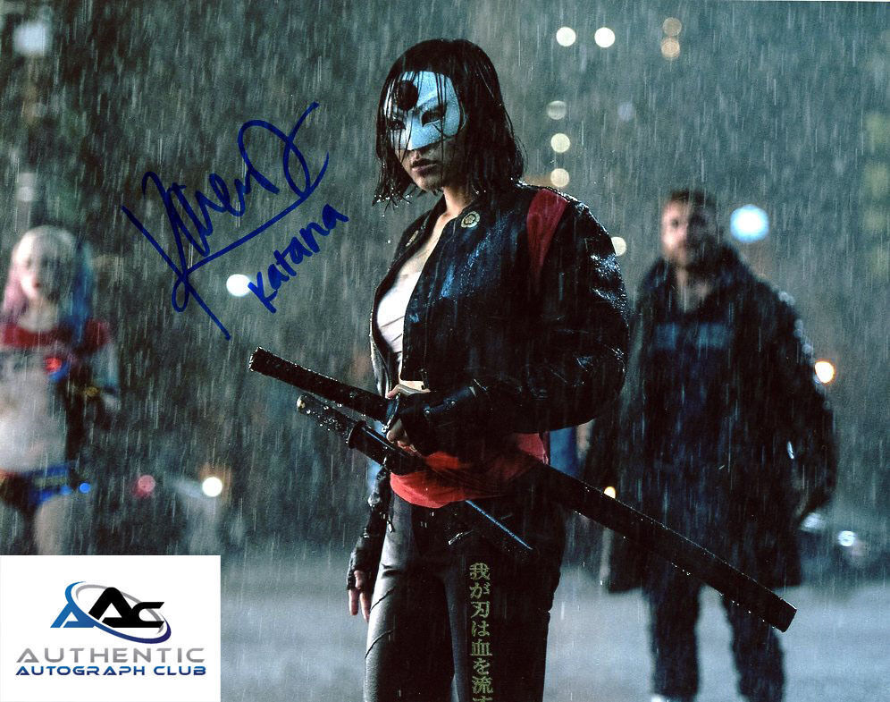 KAREN FUKUHARA AUTOGRAPH SIGNED 8X10 PHOTO SUICIDE SQUAD KATANA COA