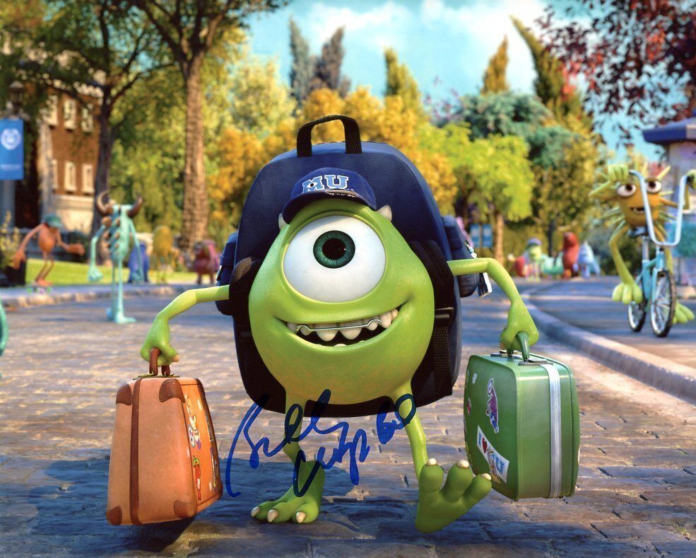 BILLY CRYSTAL AUTOGRAPH SIGNED 8x10 PHOTO MIKE MONSTERS UNIVERSITY COA