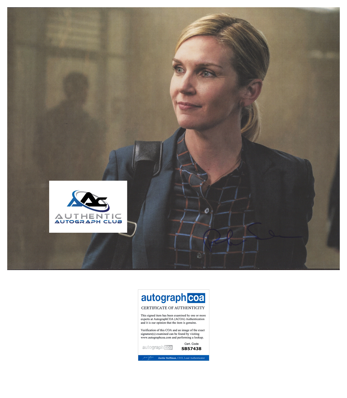 RHEA SEEHORN AUTOGRAPH SIGNED 11x14 PHOTO BETTER CALL SAUL ACOA