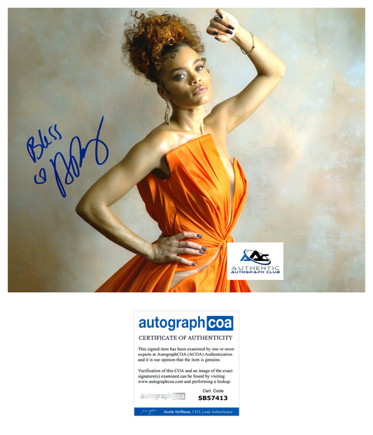 ANDRA DAY AUTOGRAPH SIGNED 8X10 PHOTO ACOA