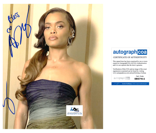 ANDRA DAY AUTOGRAPH SIGNED 8X10 PHOTO ACOA