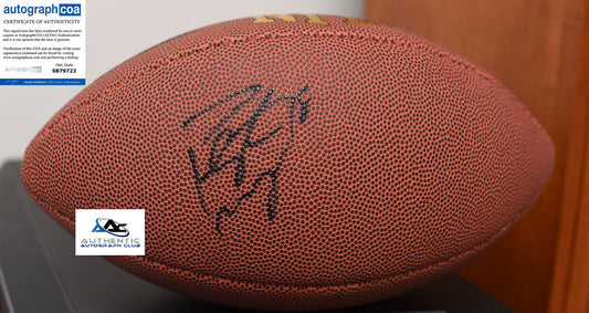 PEYTON MANNING AUTOGRAPH SIGNED WILSON OFFICIAL TOUCHDOWN FOOTBALL BRONCOS ACOA