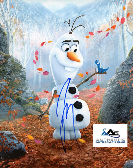 JOSH GAD AUTOGRAPH SIGNED 8x10 PHOTO FROZEN 2 OLAF DISNEY COA