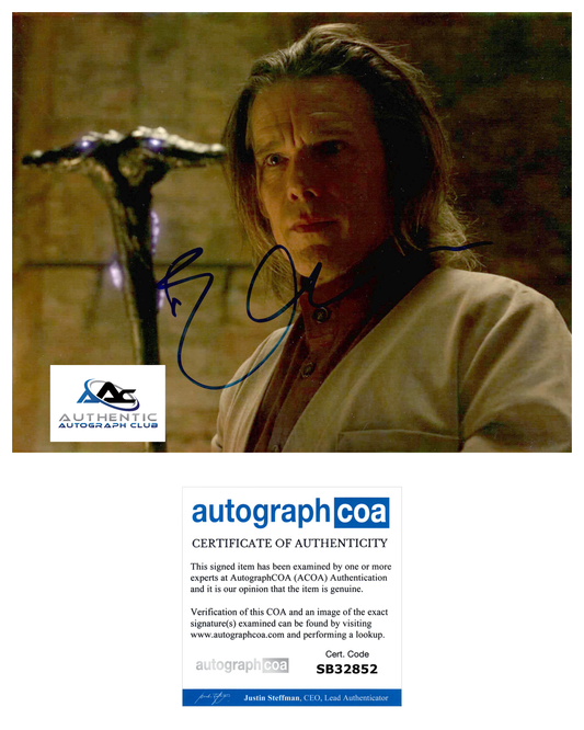 ETHAN HAWKE AUTOGRAPH SIGNED 8X10 PHOTO MOON KNIGHT MARVEL ACOA