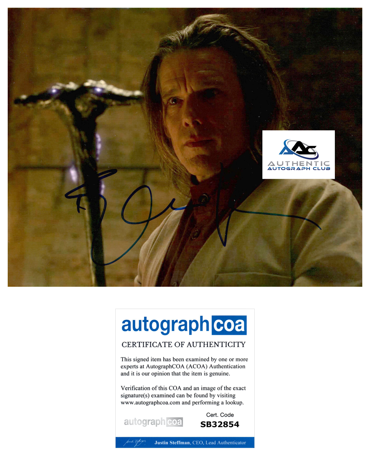 ETHAN HAWKE AUTOGRAPH SIGNED 8X10 PHOTO MOON KNIGHT MARVEL ACOA