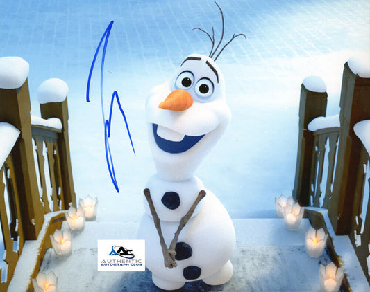 JOSH GAD AUTOGRAPH SIGNED 8x10 PHOTO FROZEN 2 OLAF DISNEY COA