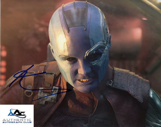 KAREN GILLAN AUTOGRAPH SIGNED 8x10 PHOTO NEBULA GUARDIANS OF THE GALAXY VOL2 COA