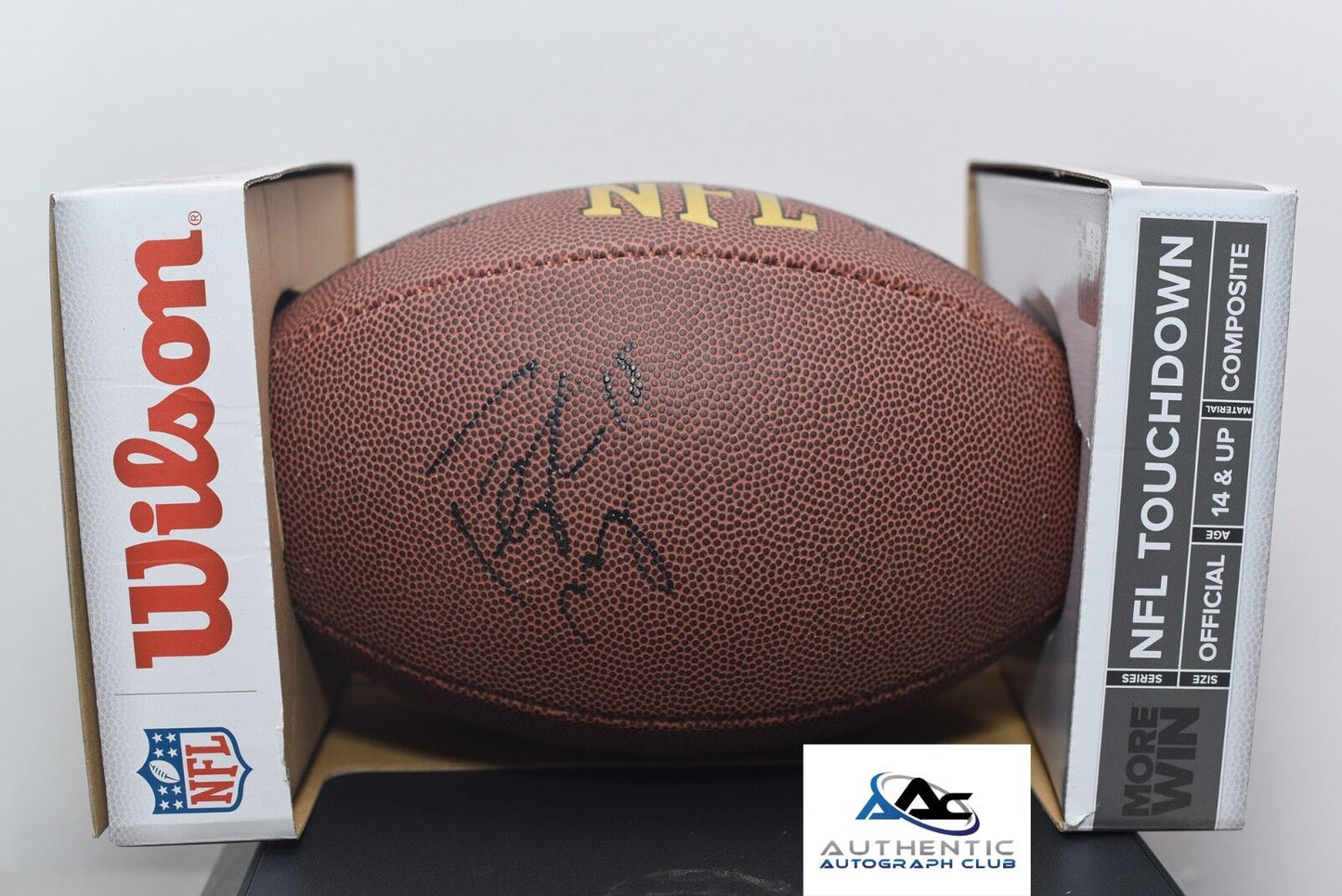 PEYTON MANNING AUTOGRAPH SIGNED OFFICIAL NFL WILSON FOOTBALL ACOA