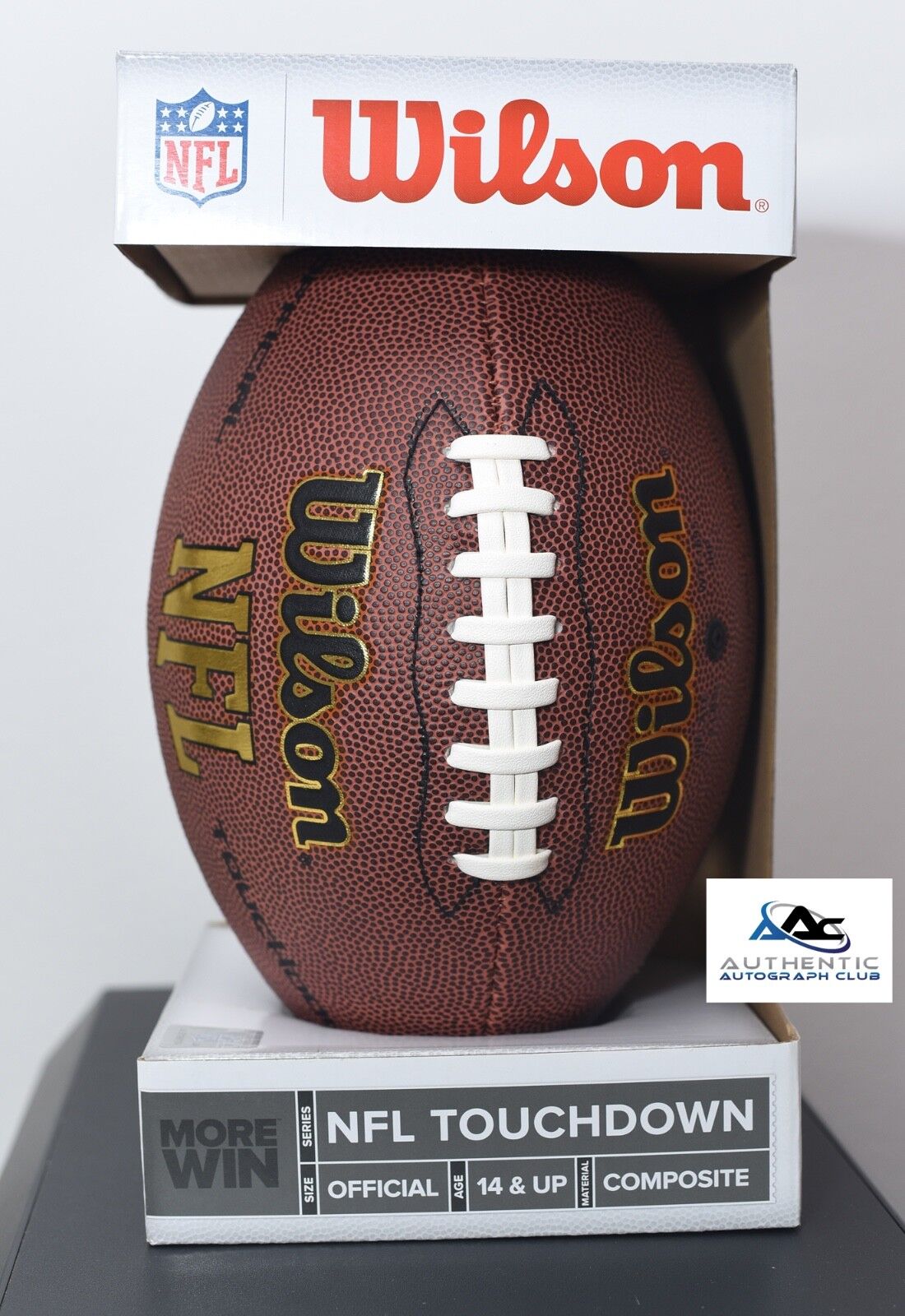 PEYTON MANNING AUTOGRAPH SIGNED OFFICIAL NFL WILSON FOOTBALL ACOA