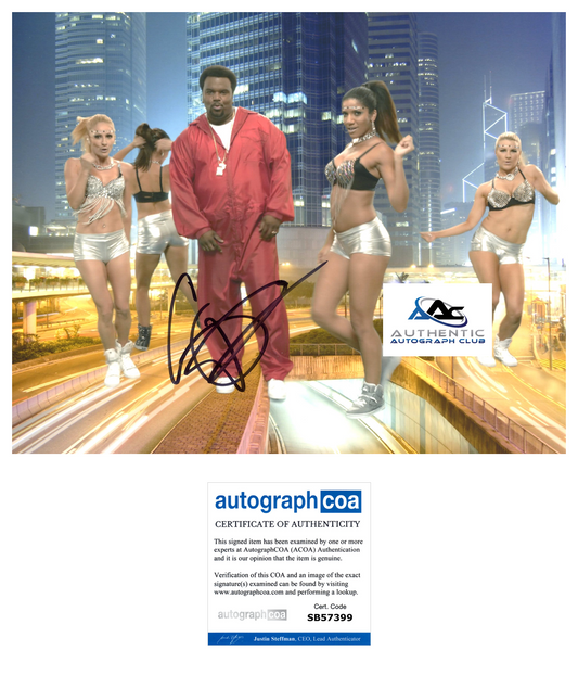 CRAIG ROBINSON AUTOGRAPH SIGNED 8x10 PHOTO ACOA