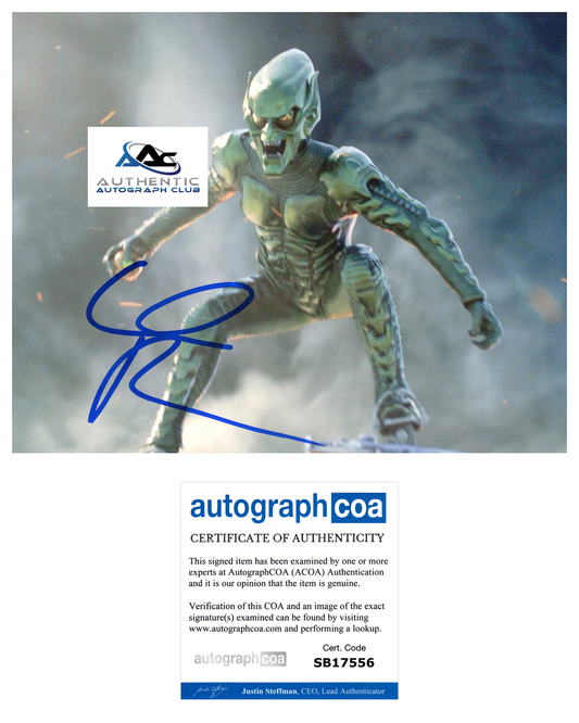 WILLEM DAFOE AUTOGRAPH SIGNED 8X10 PHOTO SPIDERMAN SPIDER-MAN GREEN GOBLIN ACOA