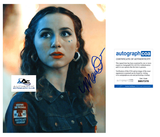 MAUDE APATOW AUTOGRAPH SIGNED 8x10 PHOTO EUPHORIA ACOA