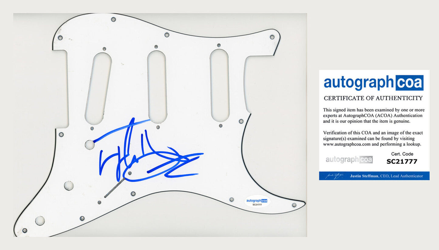 LL COOL J AUTOGRAPH SIGNED GUITAR PICKGUARD SCRATCH PLATE ACOA