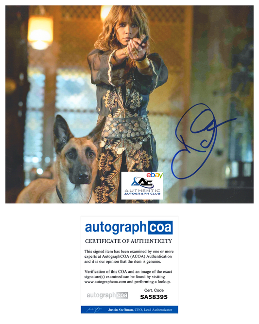 HALLE BERRY AUTOGRAPH SIGNED 8X10 PHOTO JOHN WICK ACOA