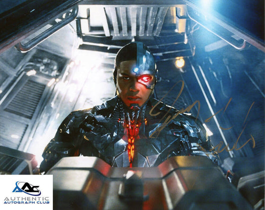 RAY FISHER AUTOGRAPH SIGNED 8X10 PHOTO CYBORG JUSTICE LEAGUE COA