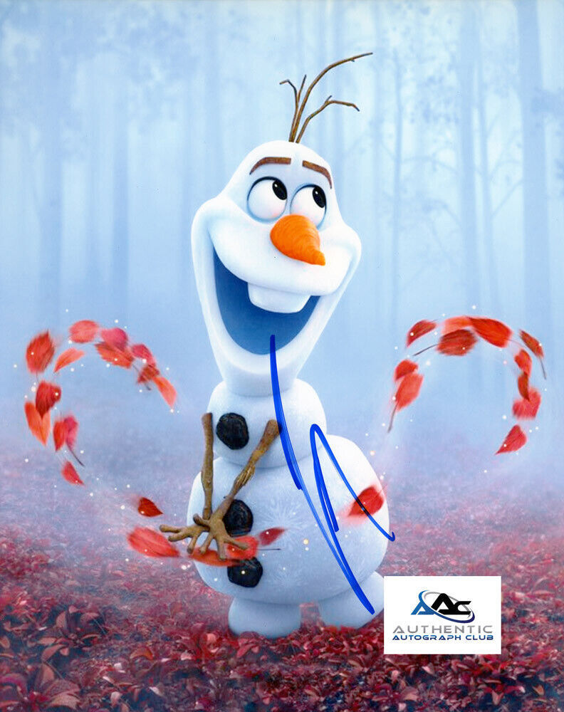 JOSH GAD AUTOGRAPH SIGNED 8x10 PHOTO FROZEN 2 OLAF DISNEY COA