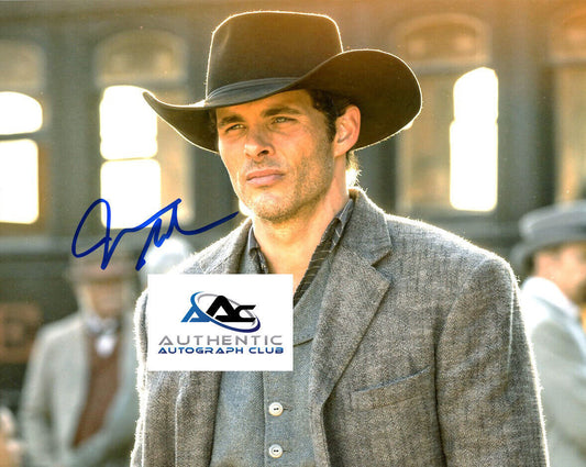 JAMES MARSDEN AUTOGRAPH SIGNED 8X10 PHOTO WESTWORLD CYCLOPS X-MEN COA