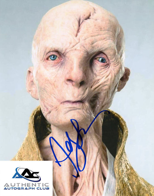 ANDY SERKIS AUTOGRAPH SIGNED 8x10 PHOTO STAR WARS SUPREME LEADER SNOKE COA