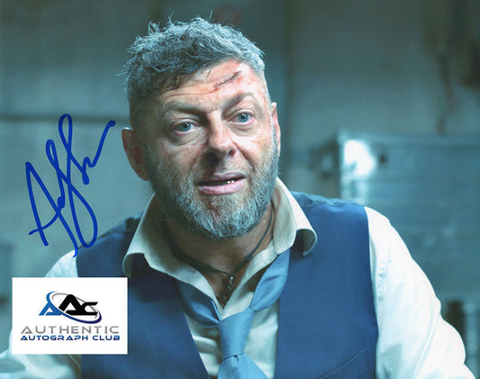 ANDY SERKIS AUTOGRAPH SIGNED 8x10 PHOTO BLACK PANTHER KLAW COA