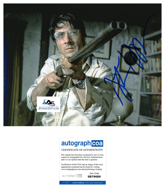 DUSTIN HOFFMAN AUTOGRAPH SIGNED 8X10 PHOTO ACOA