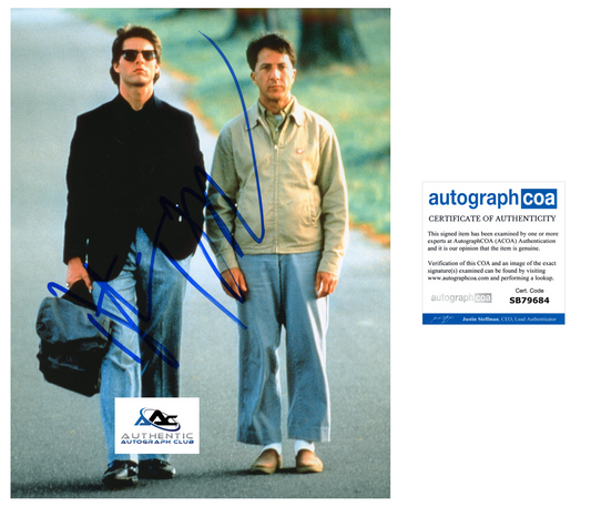 DUSTIN HOFFMAN AUTOGRAPH SIGNED 8X10 PHOTO RAIN MAN ACOA