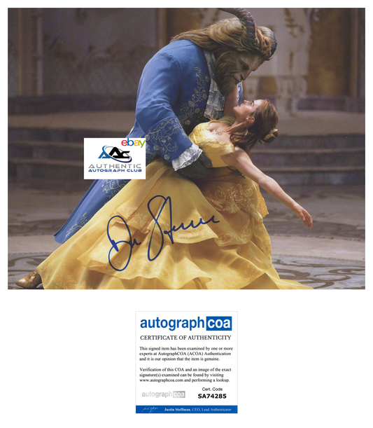 DAN STEVENS AUTOGRAPH SIGNED 11x14 PHOTO BEAUTY AND THE BEAST ACOA